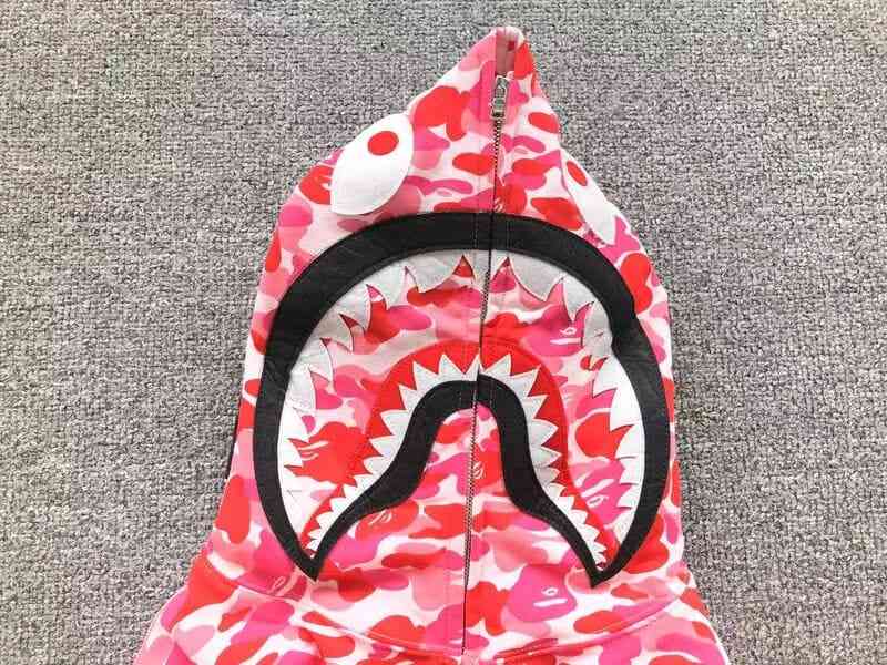 Hoodie BP Shark ABC Camo Pink