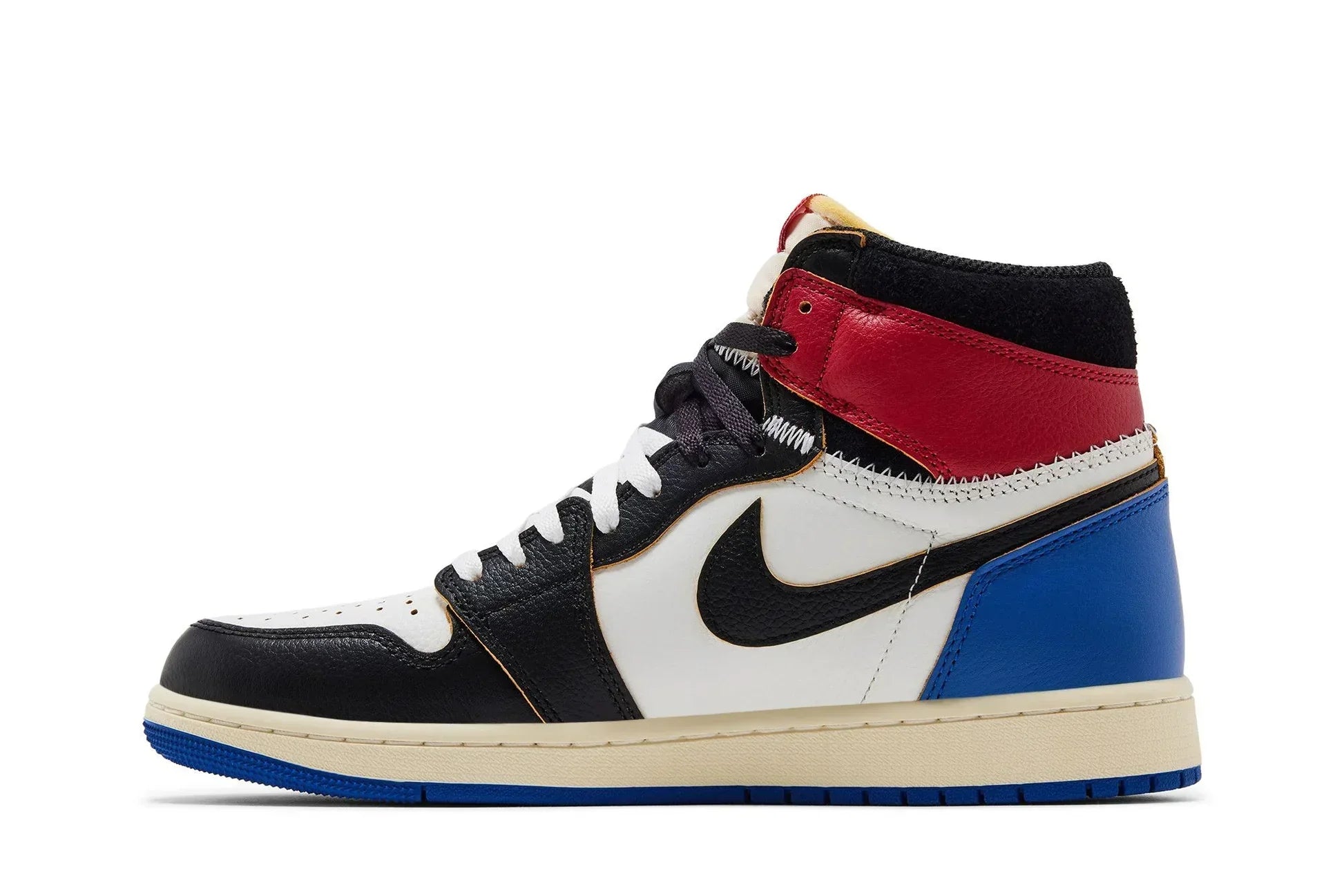 AJ 1 High Fragment x Union LA Varsity Red White