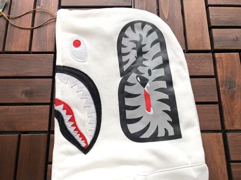 Hoodie BP Shark ABC White Camo