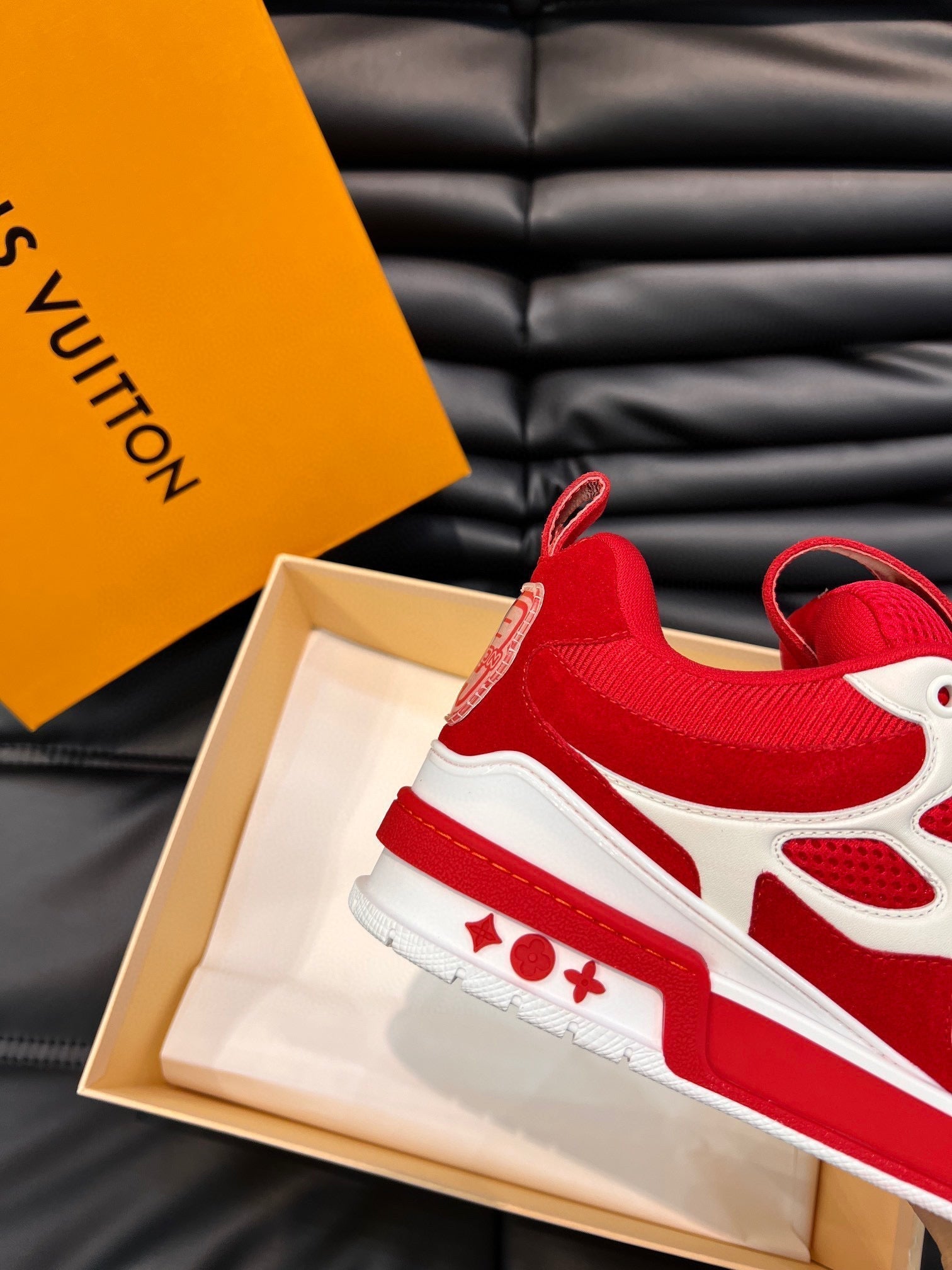 LV Skate Red Sneakers