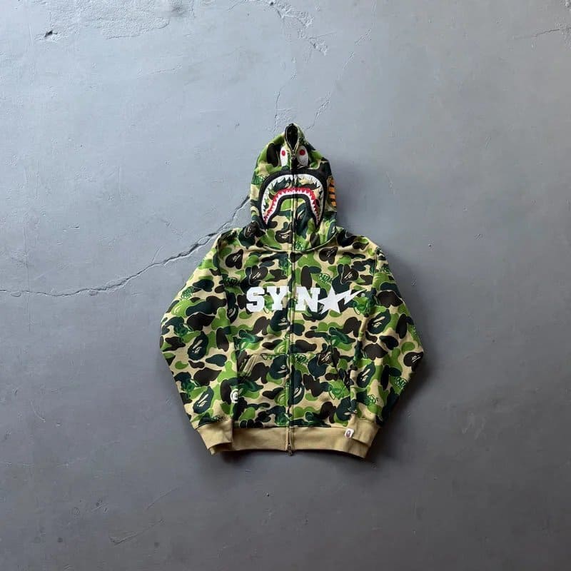 Set BP x SY By CC x SF Shark Camo Green