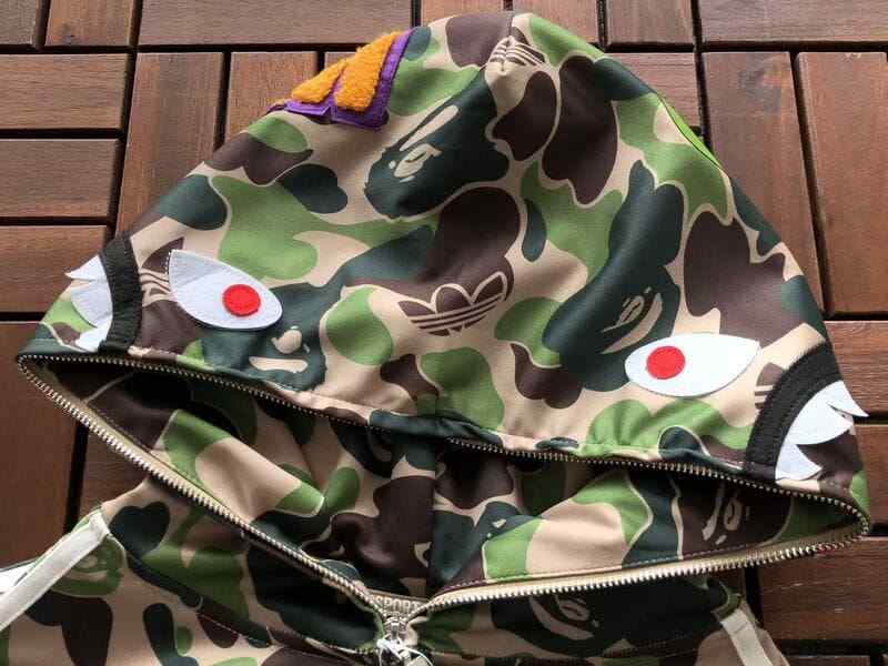 Jacket BP x AD Shark Track Hoodie Crew Green