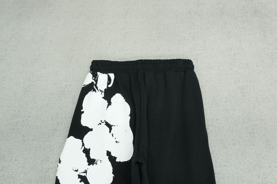 Pants DT Big Cotton Wreath Black