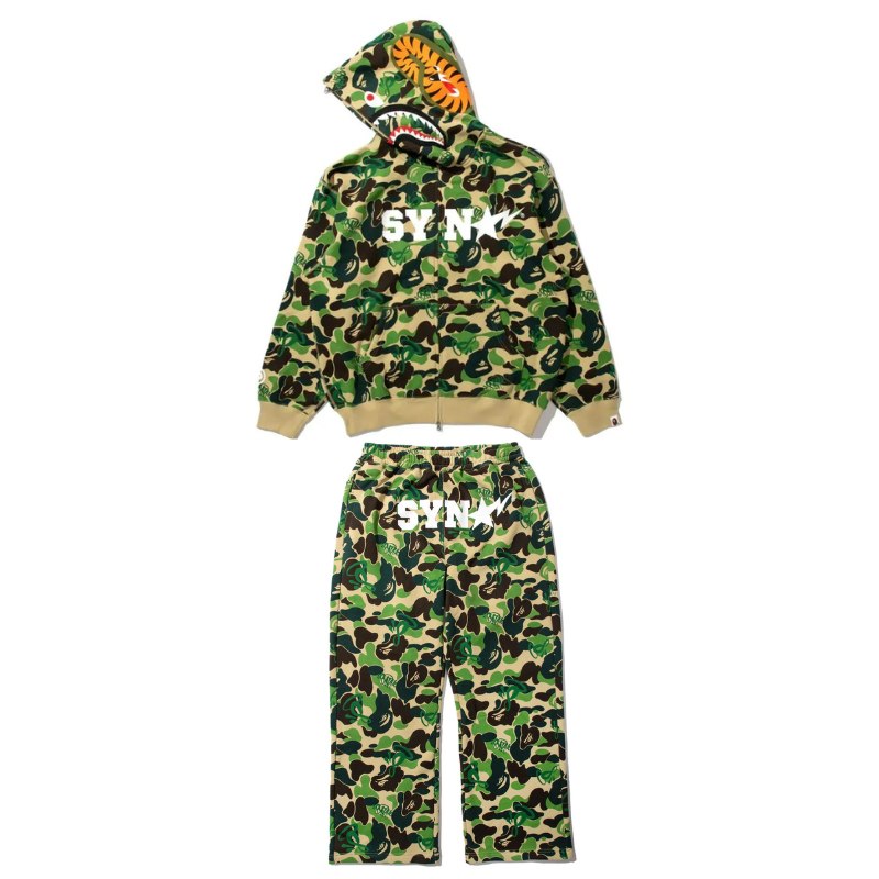 Set BP x SY By CC x SF Shark Camo Green