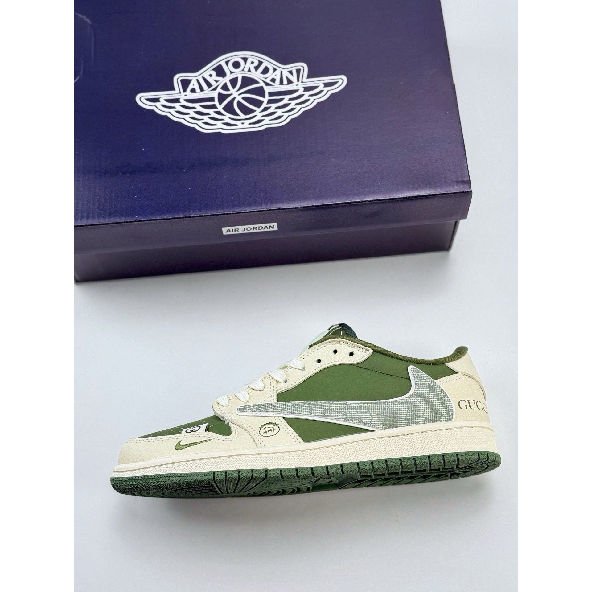 AJ 1 Retro Low x Travis 'Gucc' Customs