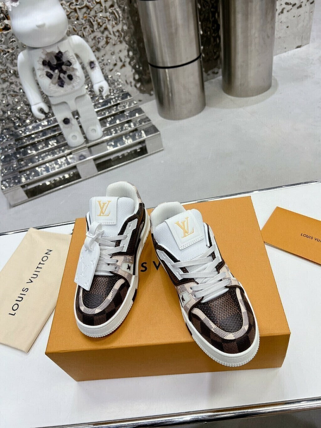 LV Trainer #54 Damier Ebene Multi