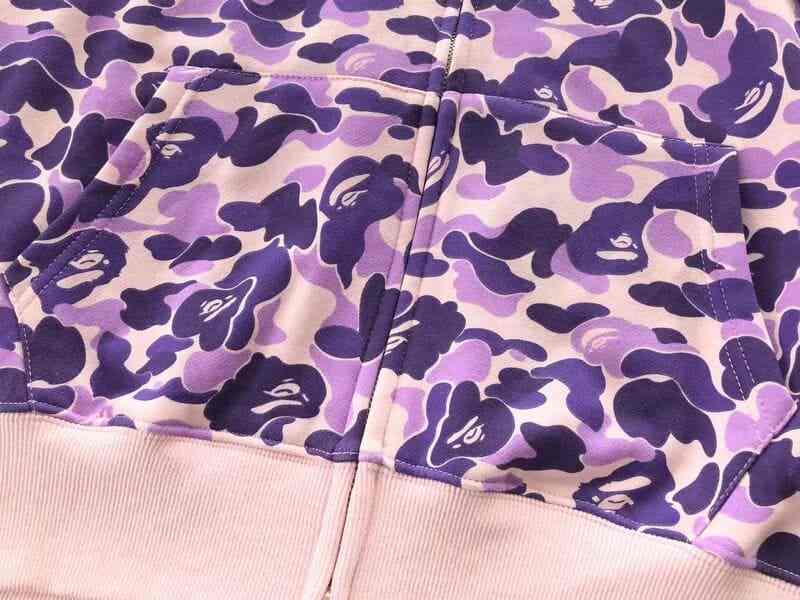 Hoodie BP Shark ABC Purple Camo