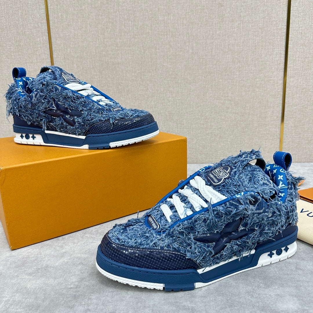 LV Skate Sneakers Blue