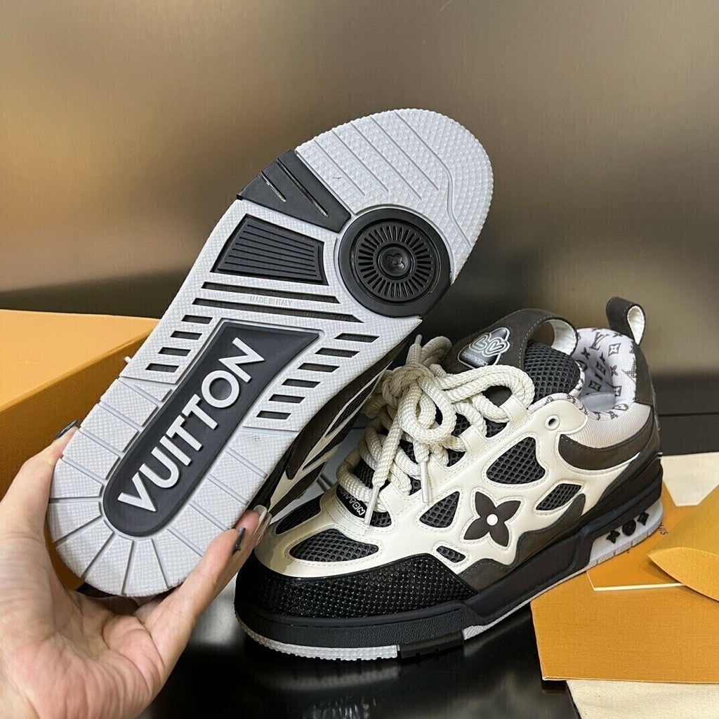 LV Skate Sneaker Grey White