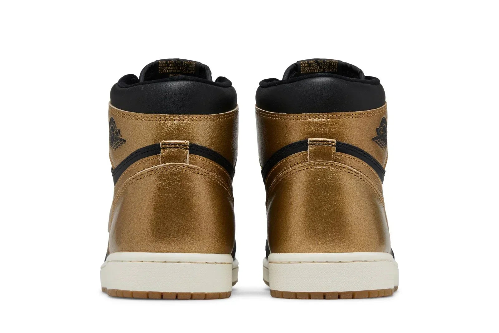 AJ 1 High Og Black Metallic Gold Black