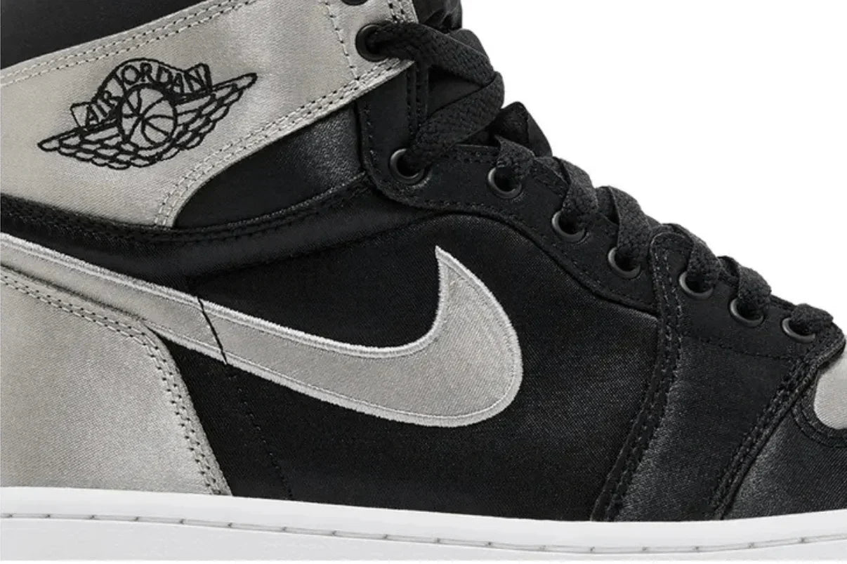 AJ 1 Retro High OG 'Satin Shadow' Silver