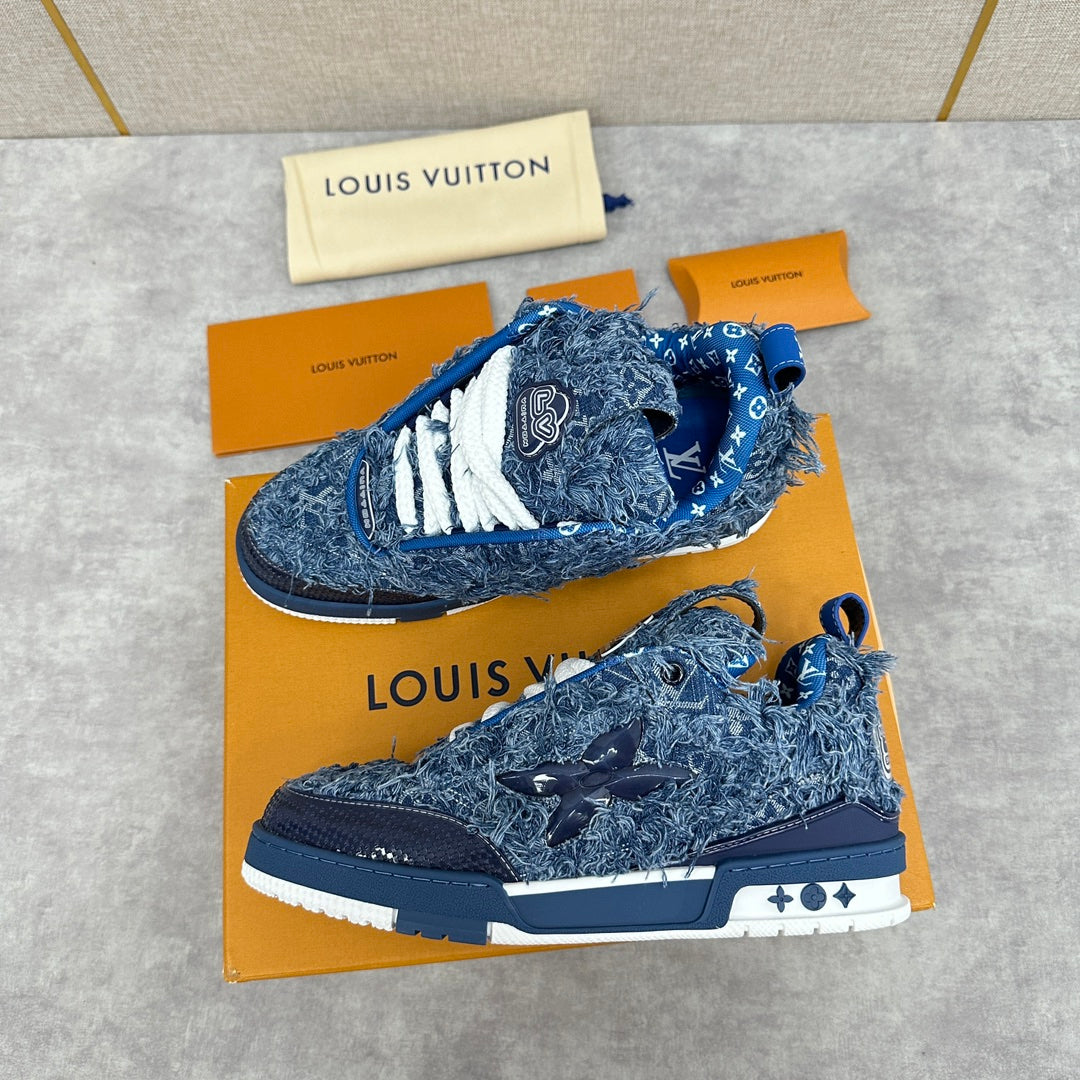 LV Skate Sneakers Blue