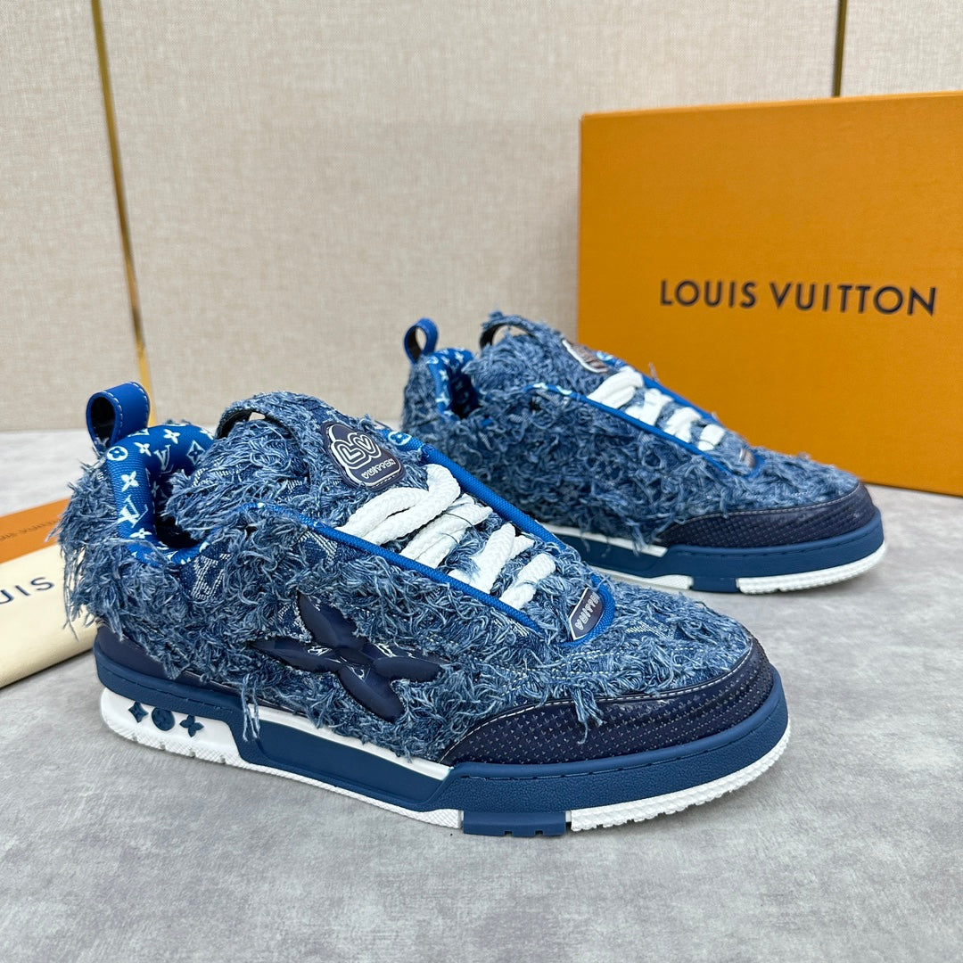 LV Skate Sneakers Blue