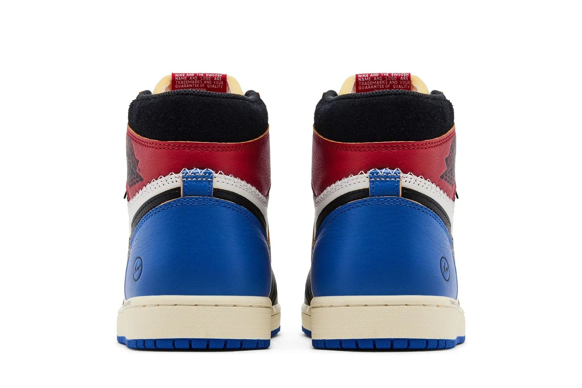 AJ 1 High Fragment x Union LA Varsity Red White