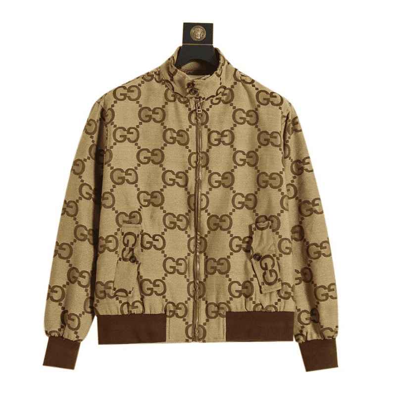 Jacket GC Jumbo GG Canvas Beige