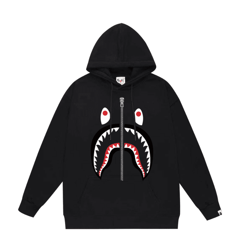Hoodie BP Shark SS24 Black