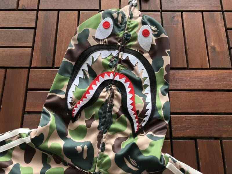 Jacket BP x AD Shark Track Hoodie Crew Green