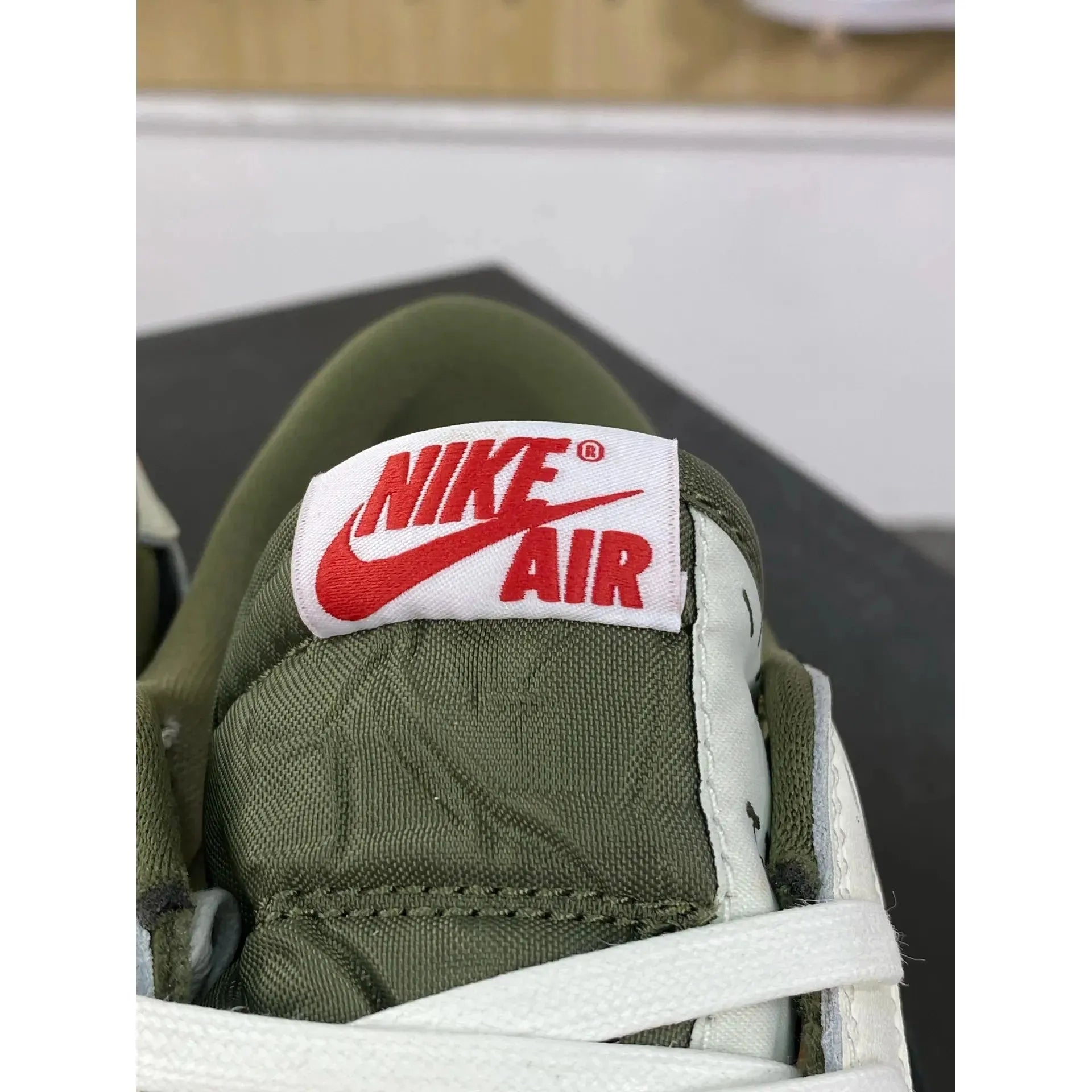 AJ 1 Retro Low x Travis  'Medium Olive'