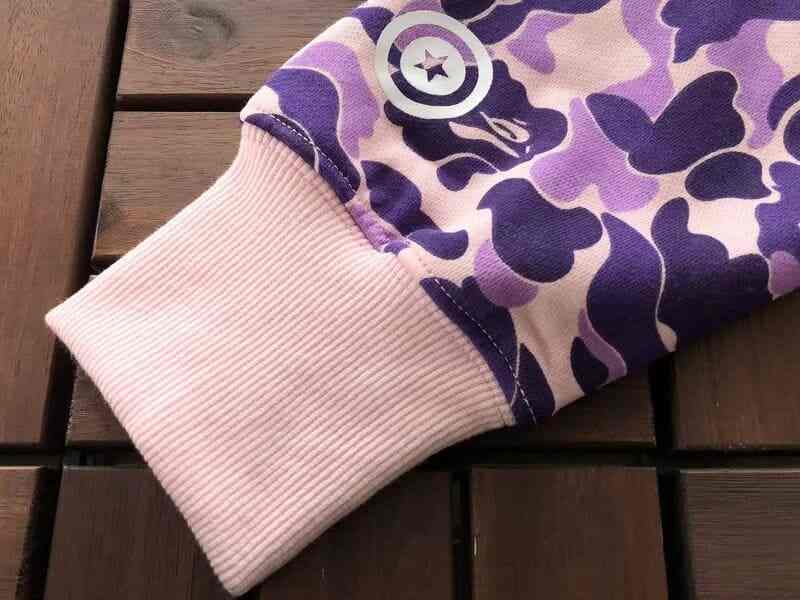 Hoodie BP Shark ABC Purple Camo
