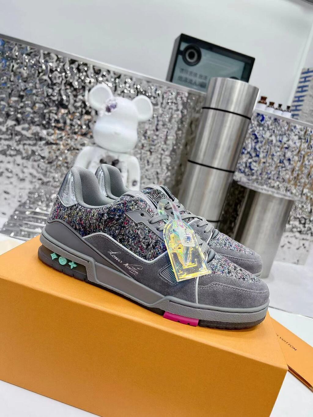 LV Trainer Grey Multicolor