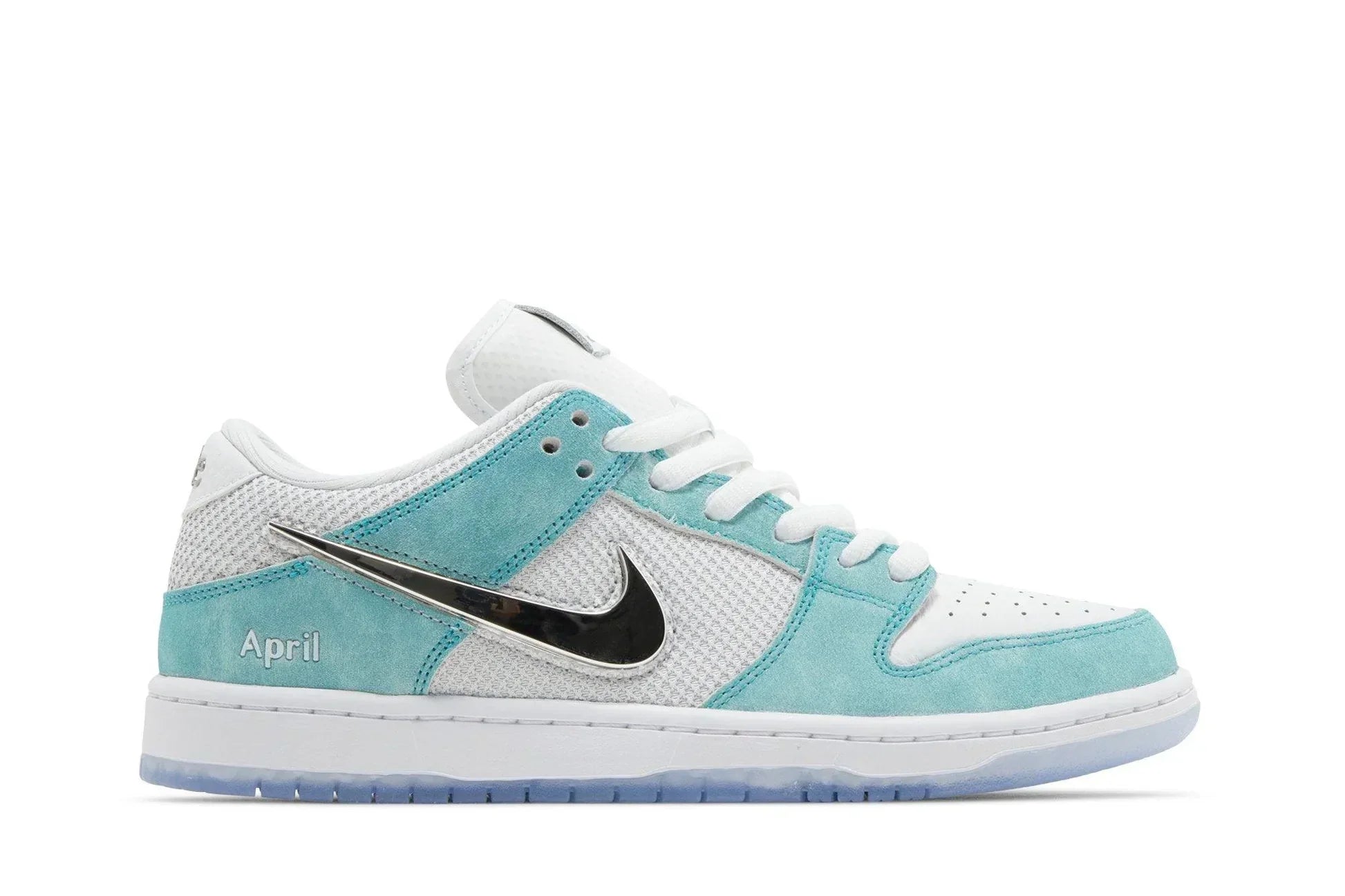April Skateboards x Dunk Low Turbo Green Blue