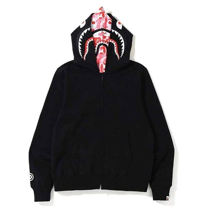 Hoodie BP Shark ABC Pink Black