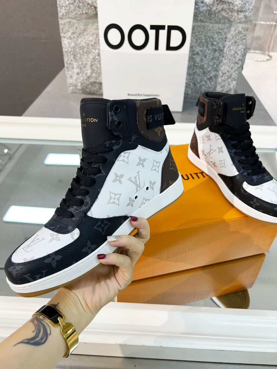LV Rivoli Sneaker Boot