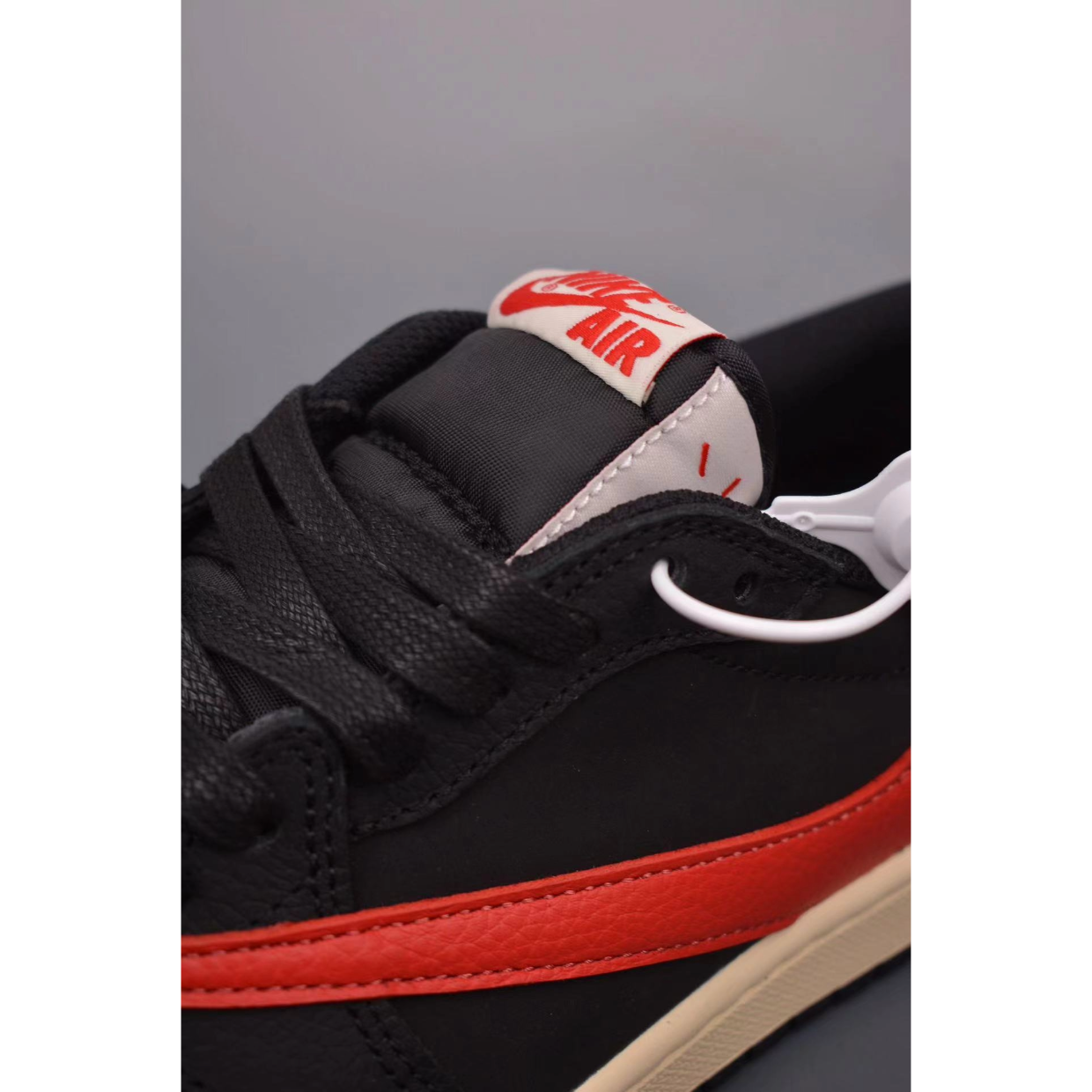 AJ 1 Retro Low x Travis Scott 'Bred' Customs