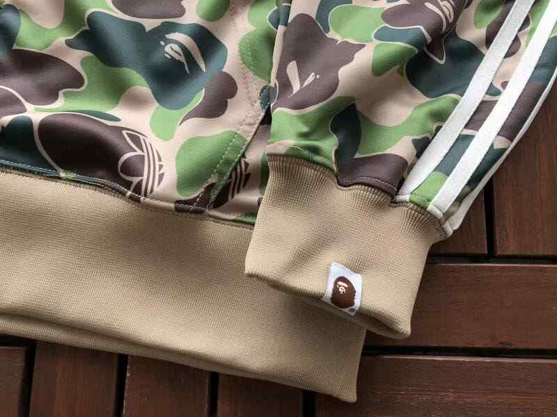 Jacket BP x AD Shark Track Hoodie Crew Green