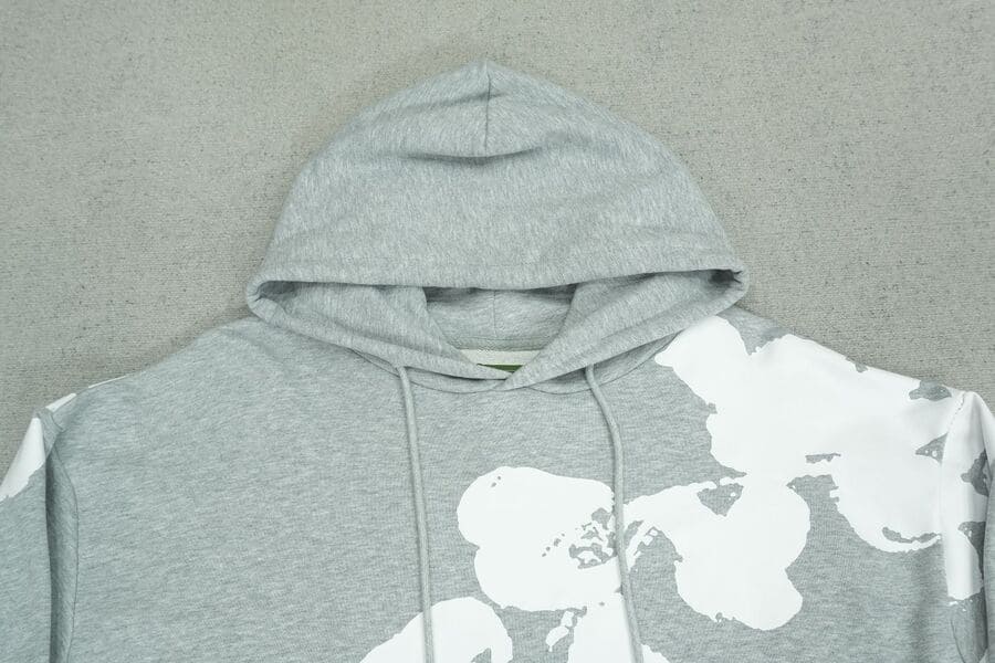 Hoodie DT Big Cotton Wreath Grey