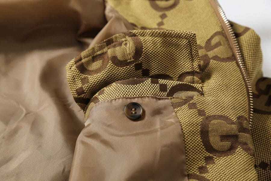 Jacket GC Jumbo GG Canvas Beige