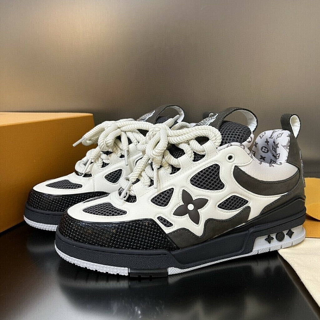 LV Skate Sneaker Grey White