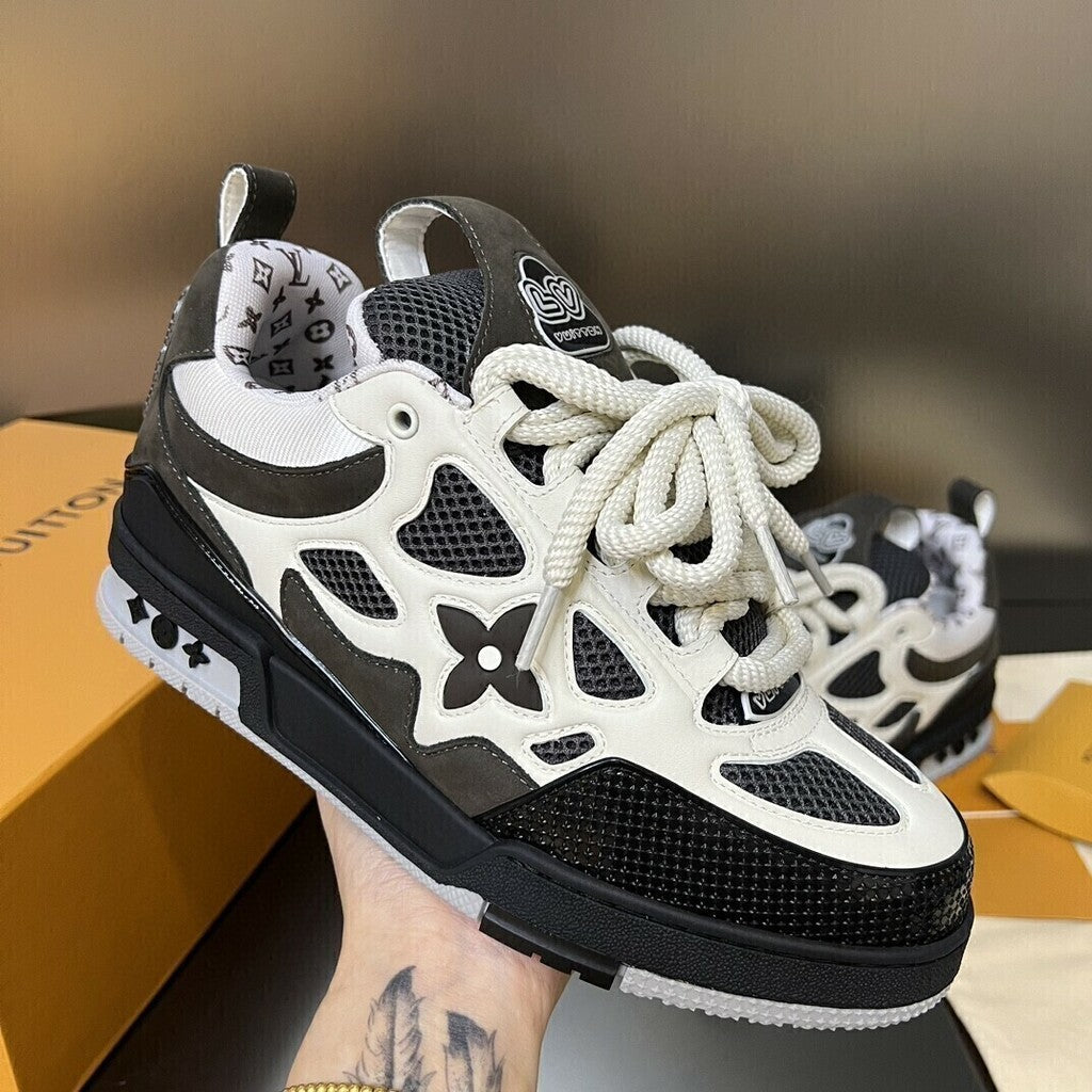 LV Skate Sneaker Grey White