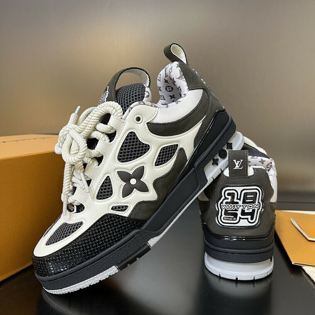 LV Skate Sneaker Grey White