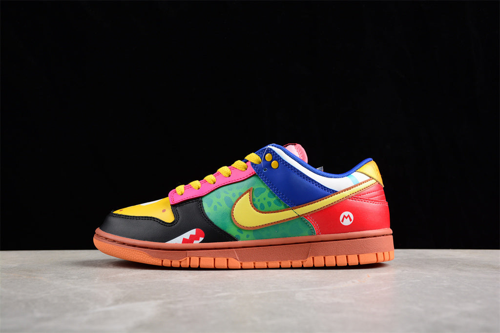 NK Dunk Low Super Mario Custom
