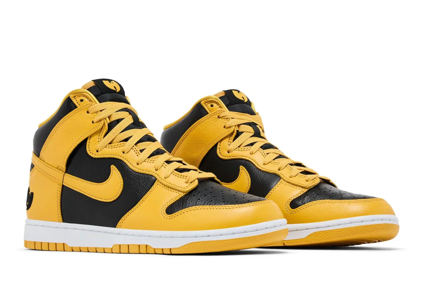 Dunk High x Wu Tang Clan Black and Pollen Yellow