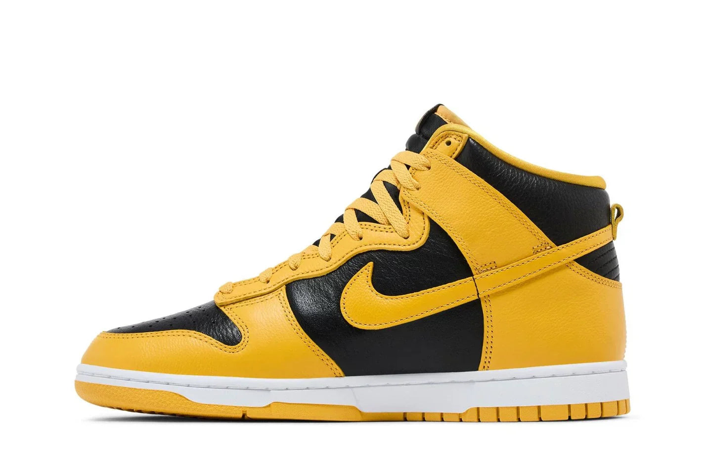 Dunk High x Wu Tang Clan Black and Pollen Yellow
